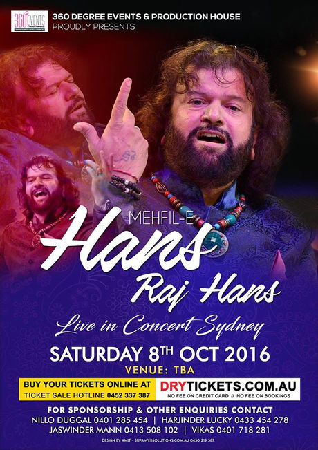 Mehfil-E Hans Raj Hans Live In Concert Sydney