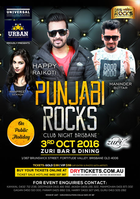 Punjabi Rocks Club Night In Brisbane