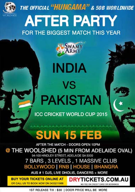 India vs Pakistan After Party 2015