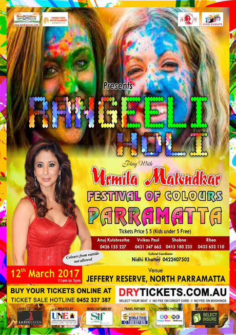 Holi Mela 2017 - Festival Of Colours Parramatta