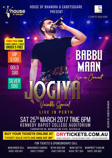 Babbu Maan Live In Perth 2017