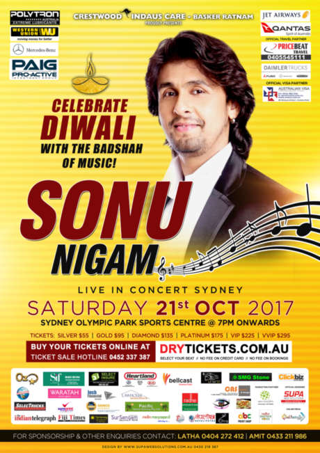 Sonu Nigam Live In Sydney 2017