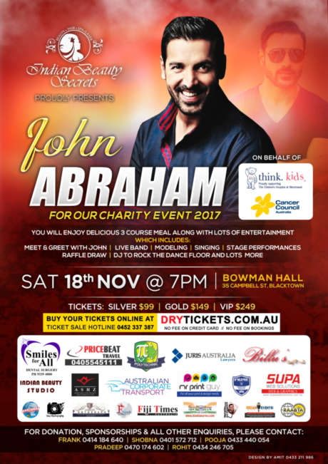 John Abraham - Charity Event 2017