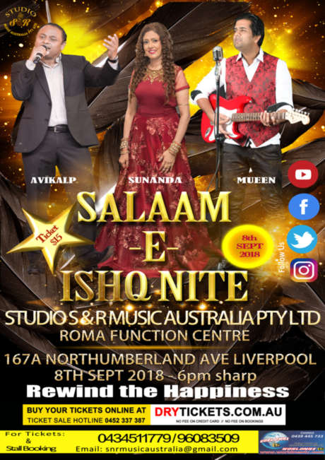 Salaam-E-Ishq Nite In Sydney