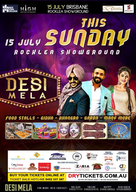 Desi Mela Live In Brisbane 2018