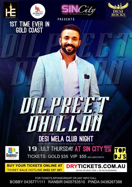 Desi Mela Club Night - Dilpreet Dhillon Live