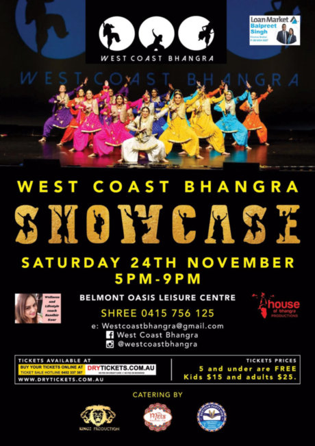 West Coast Bhangra Showcase In Perth