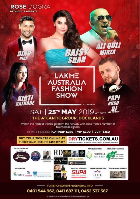 Lakme Australia Fashion Show Melbourne 2019