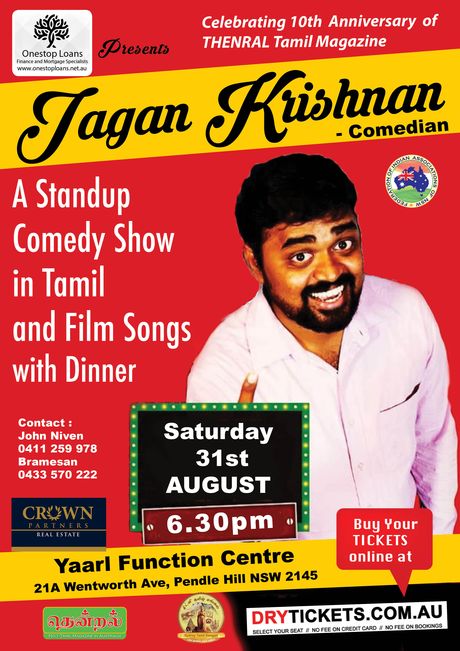 Jagan Krishnan Tamil Standup Comedy In Sydney