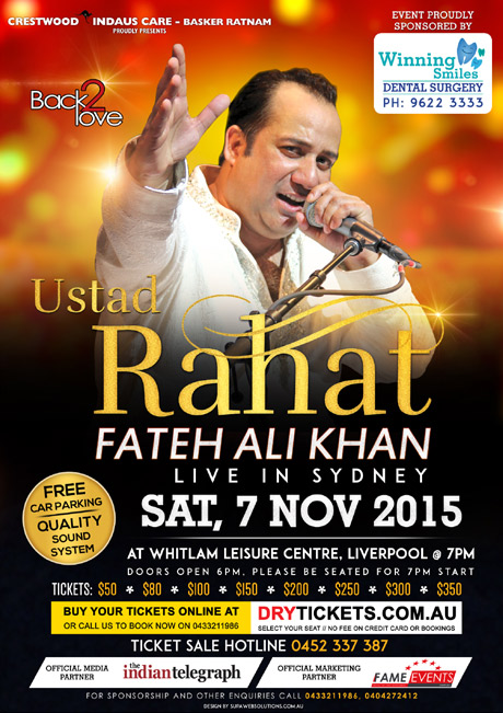 Ustad Rahat Fateh Ali Khan - 2015