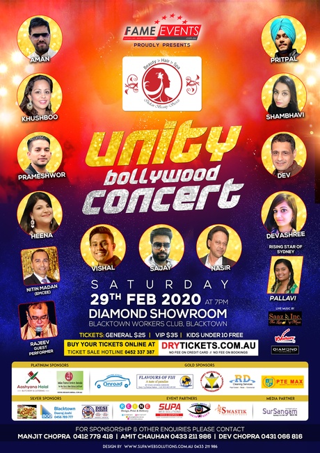 Unity Bollywood Concert 2020