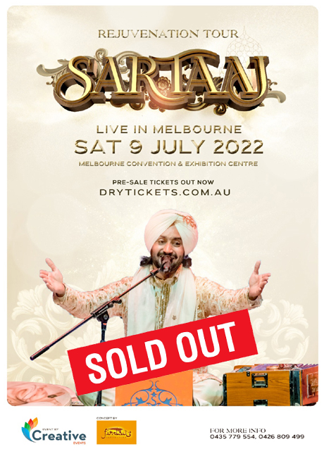 Rejuvenation Tour - Satinder Sartaaj Live In Concert Melbourne 2022