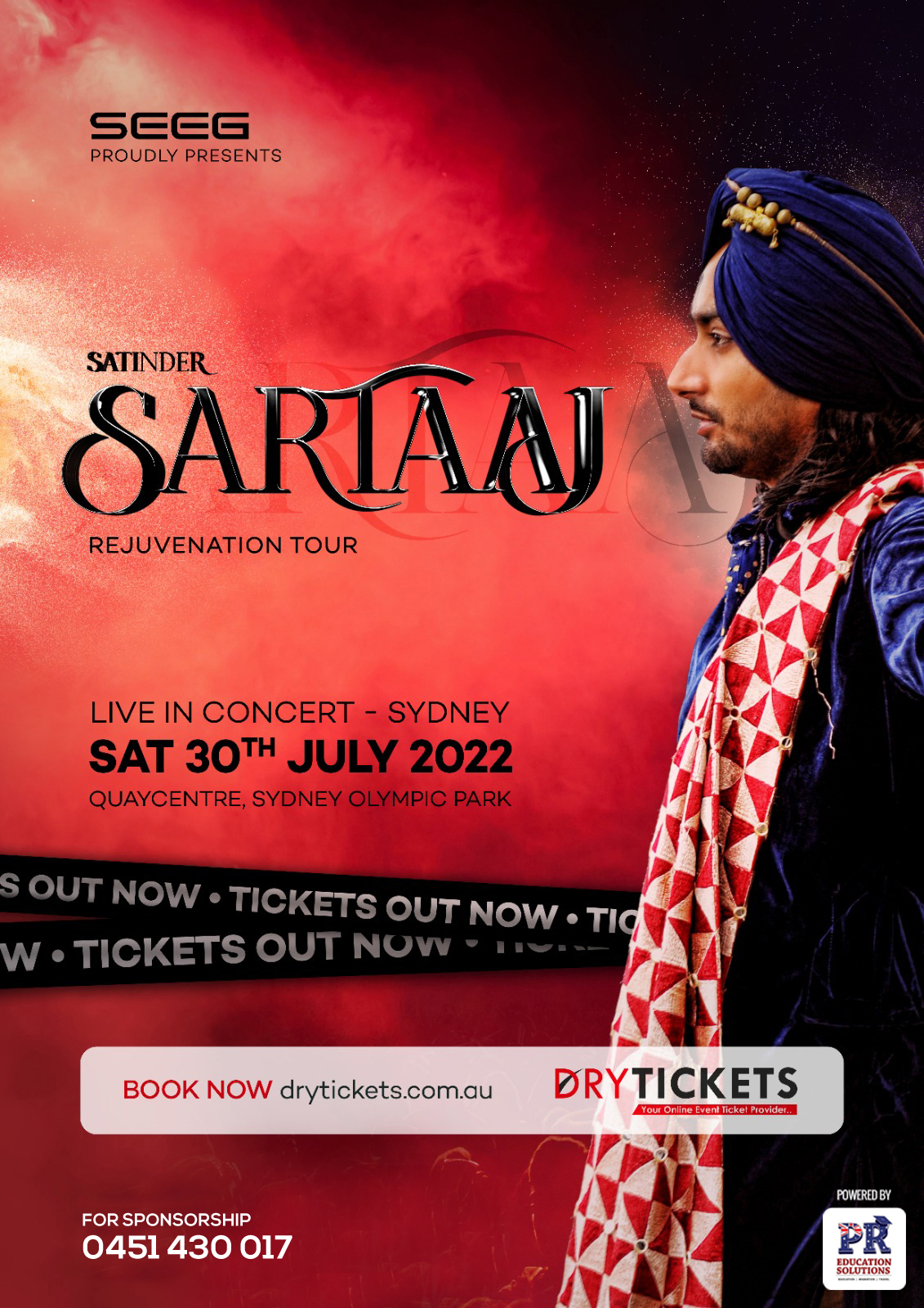 Rejuvenation Tour - Satinder Sartaaj Live In Concert Sydney 2022