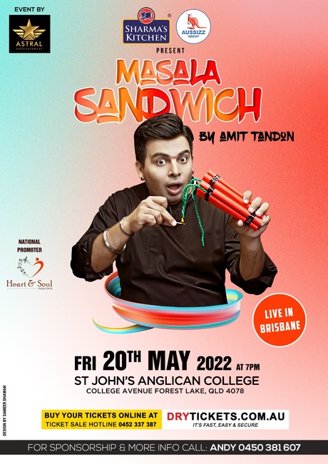 Amit Tandon - Masala Sandwich Live In Brisbane 2022