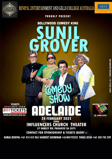 Sunil Grover Live In Adelaide