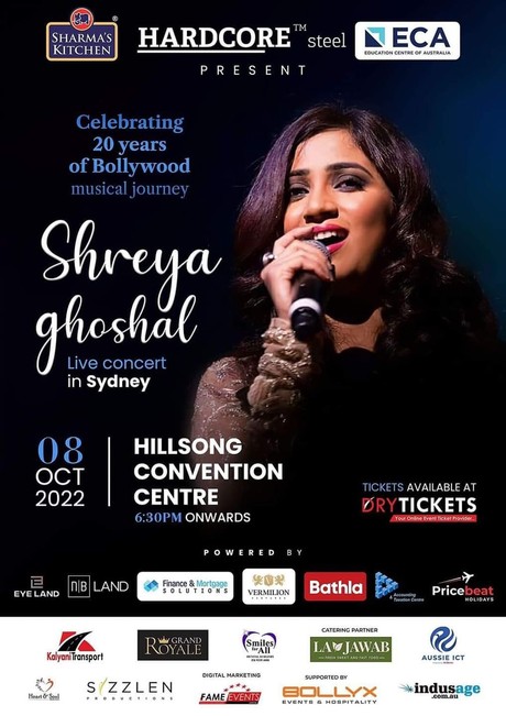 Shreya Ghoshal Live In Concert Sydney