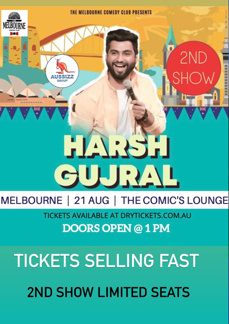 Jo Bolta Hai Wohi Hota Hai by Harsh Gujral In Melbourne 2nd Show