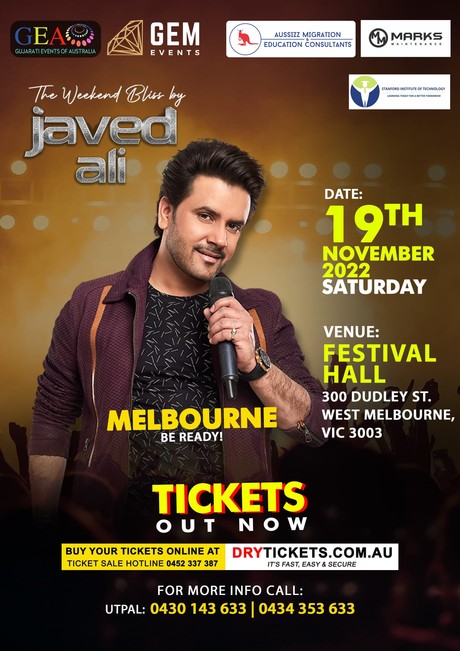 Javed Ali Live In Concert Melbourne 2022