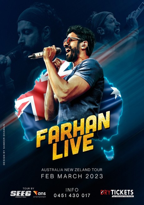Farhan Akhtar Live In Concert Sydney 2023 FORM