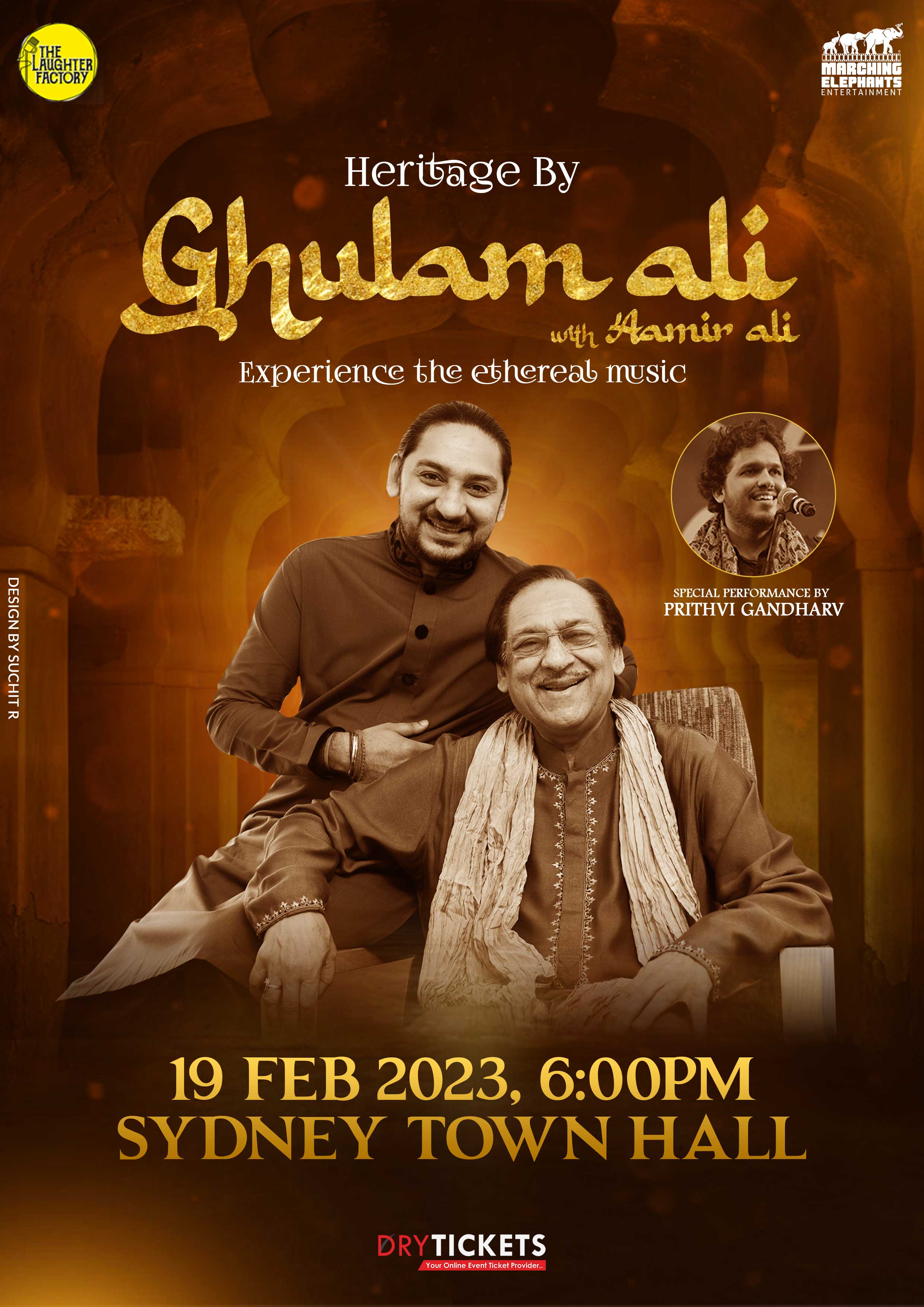 Heritage By Ghulam Ali, Experience the ethereal music Live In Concert Sydney
