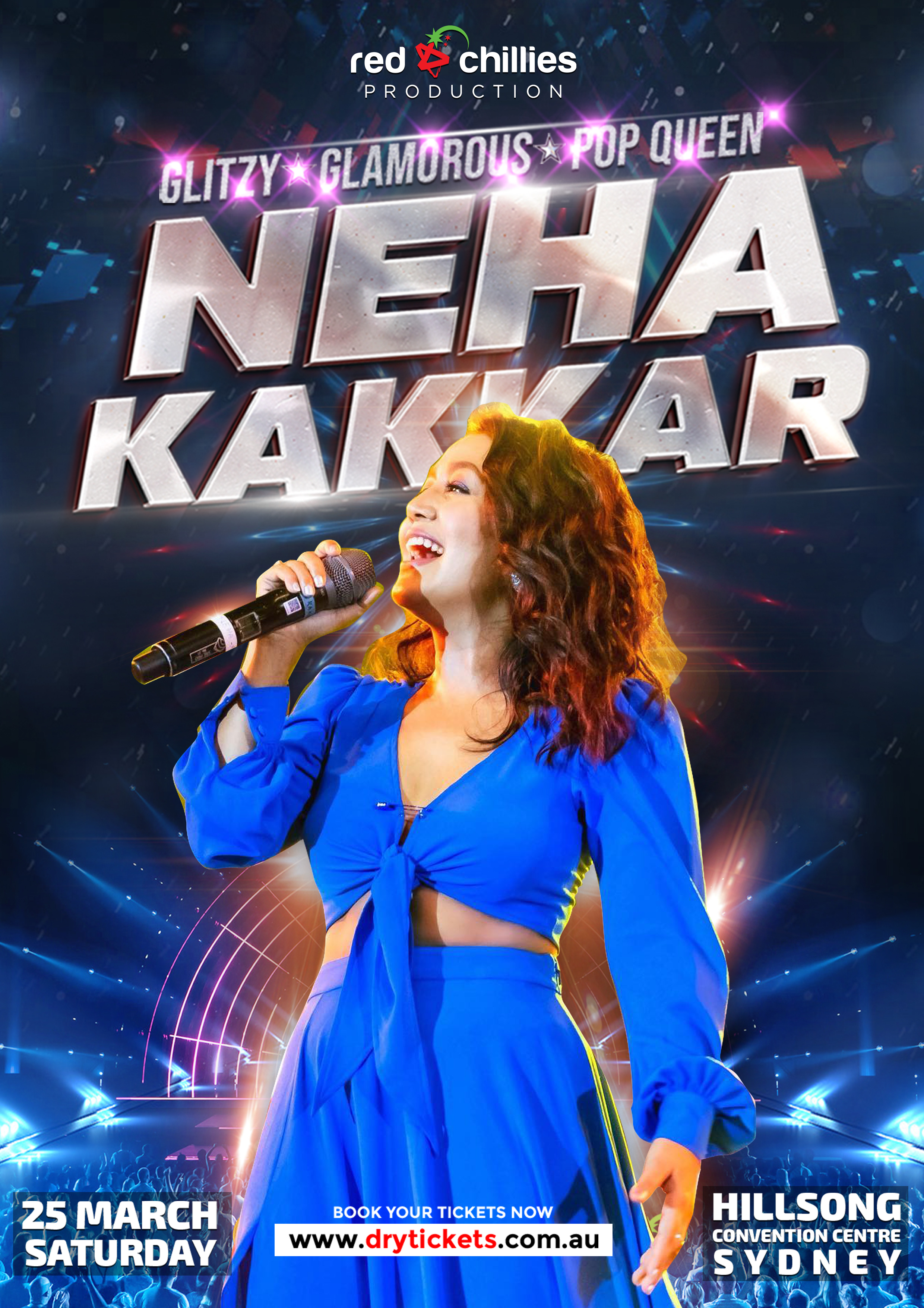 Neha Kakkar Live In Grand Musical Concert Sydney