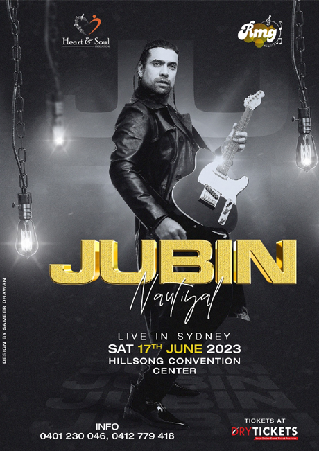 Jubin Nautiyal Live In Concert Sydney FORM