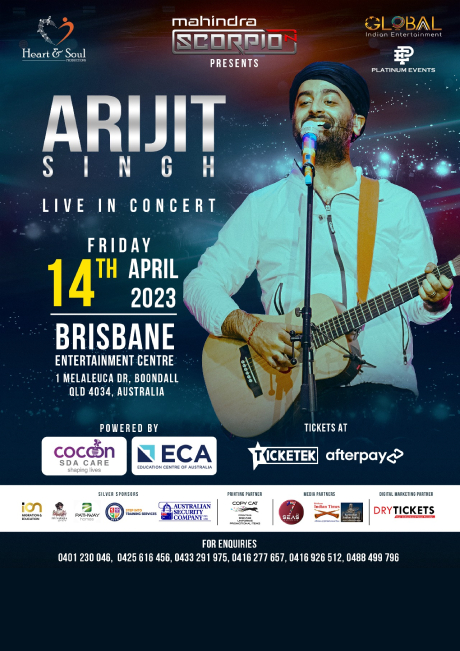 Arijit Singh Live In Concert Brisbane