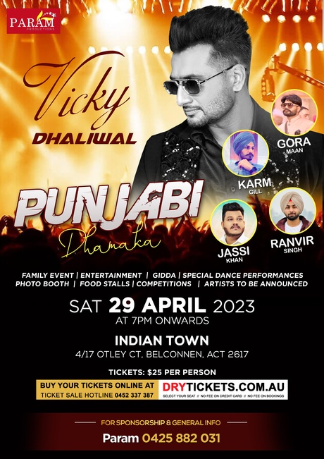 Punjabi Dhamaka Live In Canberra