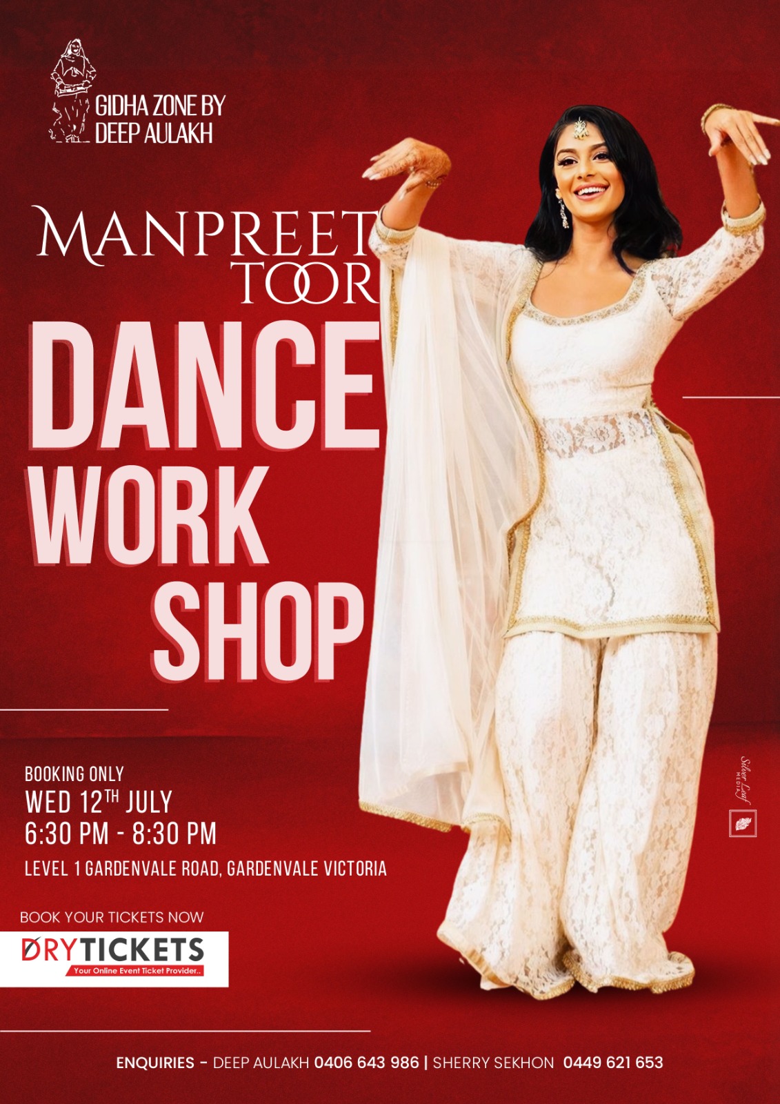Manpreet Toor Dance Work Shop Melbourne