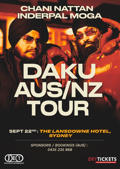 DAKU TOUR by Chani Nattan and Inderpal Moga Live In Sydney