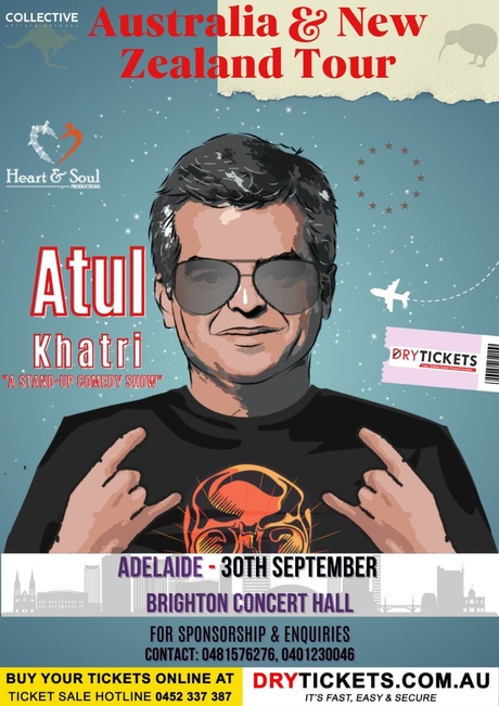 Atul Khatri - A Stand-up Comedy Show - Adelaide