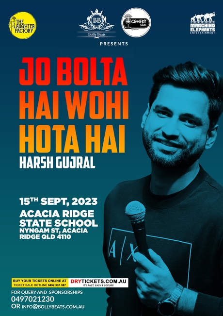 Jo Bolta Hai Wohi Hota Hai by Harsh Gujral Live In Brisbane 2023