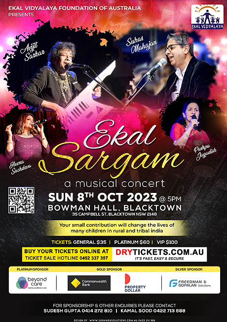 Ekal Sargam A Musical Concert Live In Sydney 2023
