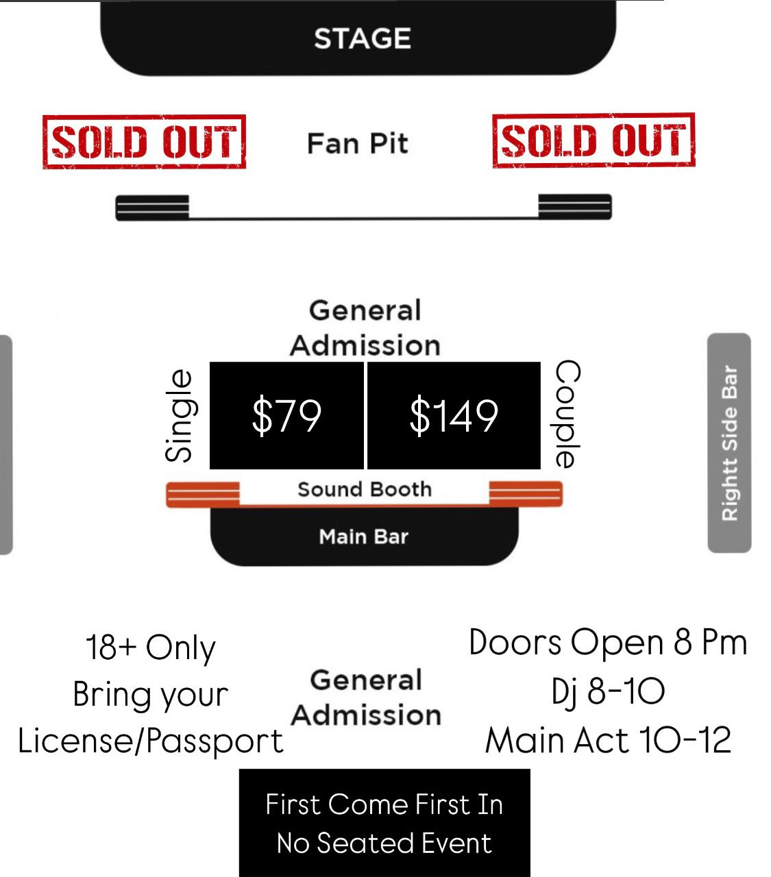 Sagar Wali Qawwali Live In Melbourne Seating Map