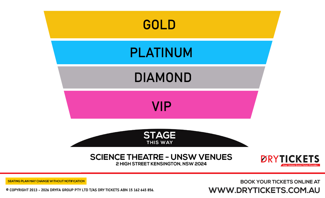 Aamchya Pidhichi Goshtach Vegali - Live In Sydney Seating Map