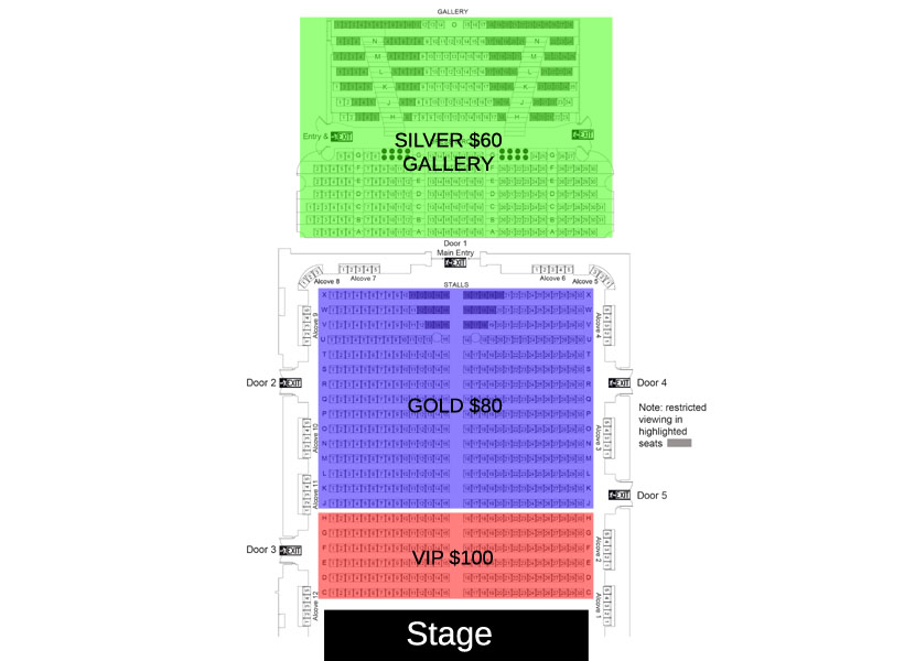 Babbu Maan Live In Adelaide 2017 Seating Map