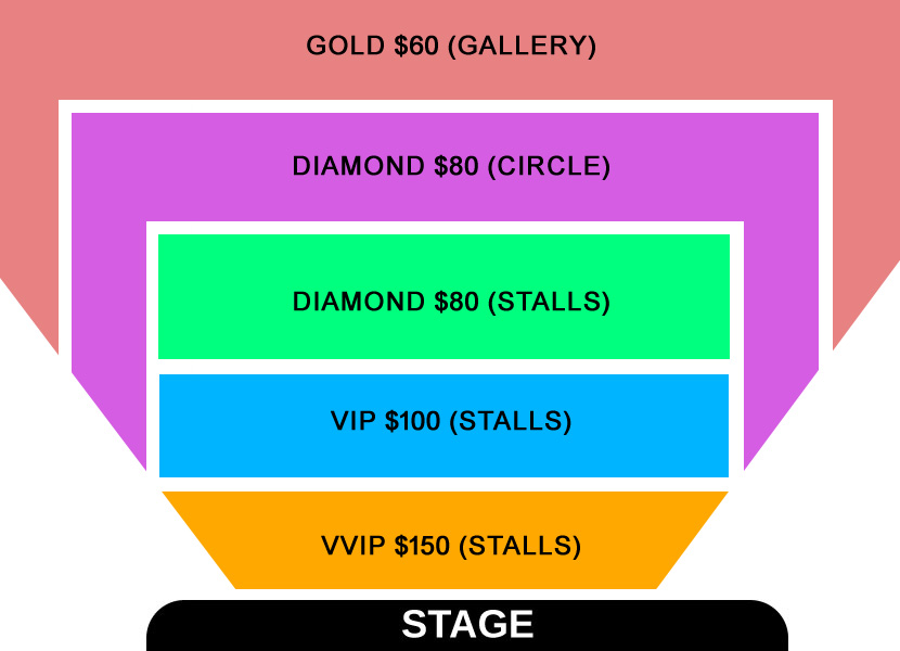 The Black Prince Tour - Satinder Sartaaj Live In Sydney 2017 Seating Map