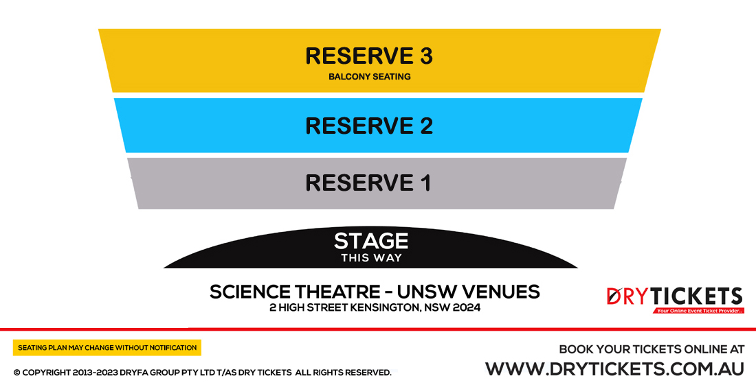 Oh Hello! Standup Comedy by Rahul Dua Live In Sydney Seating Map