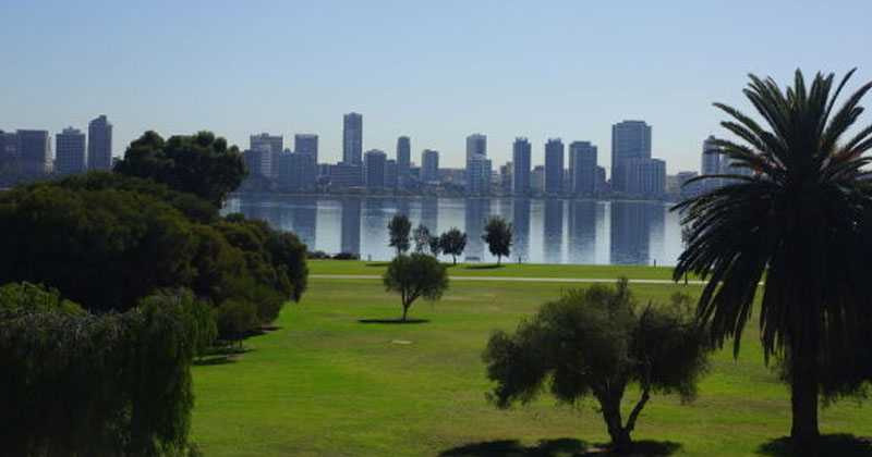 South Perth Foreshore in South Perth