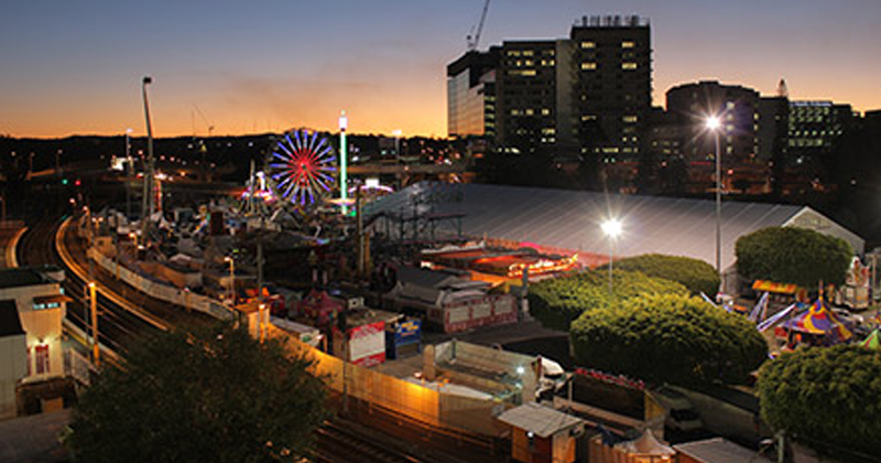 Brisbane Showgrounds in Bowen Hills