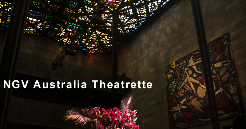 NGV Australia Theatrette in Melbourne