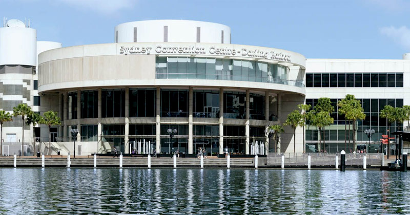 Sydney Convention Centre in Darling Harbour