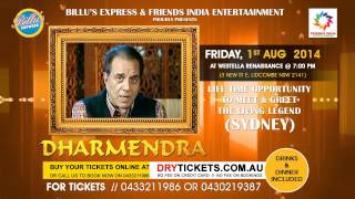 Living Legend Bollywood Actor Dharmendra Meet & Greet In Sydney